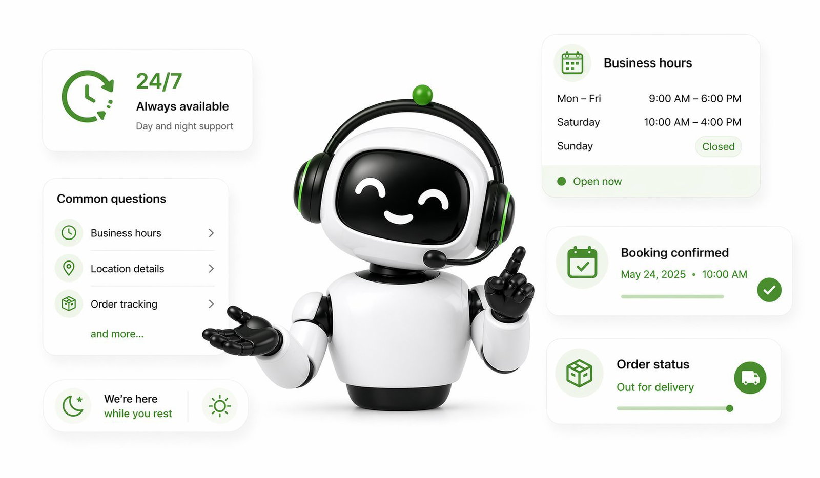 24/7 AI receptionist