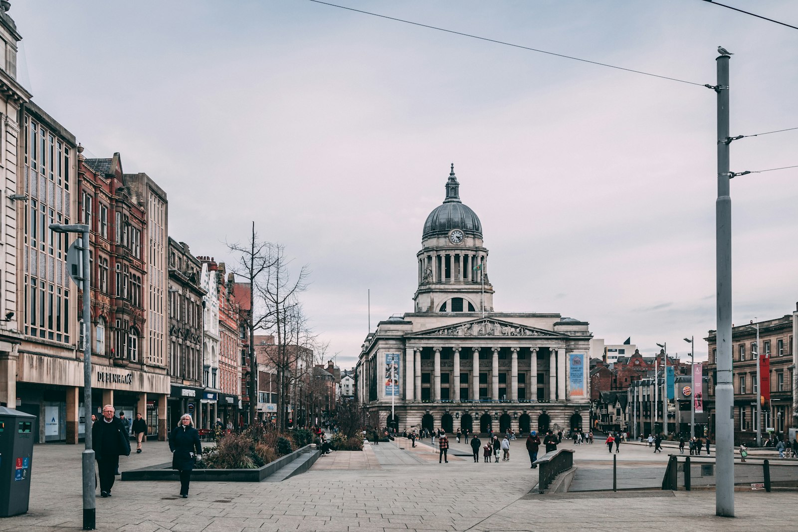 Domed civic building in Nottingham city centre, inside the 0115 area