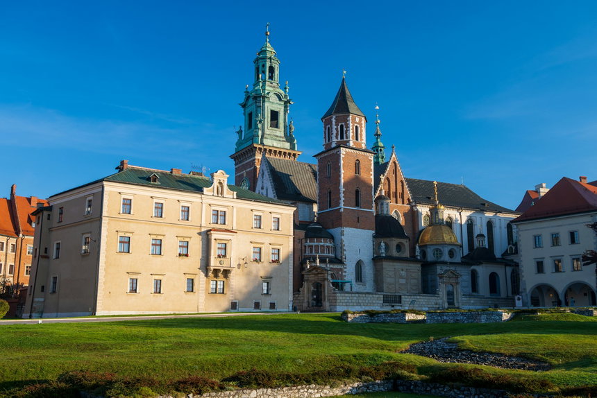 Zamek Królewski na Wawelu w strefie numeracyjnej 12
