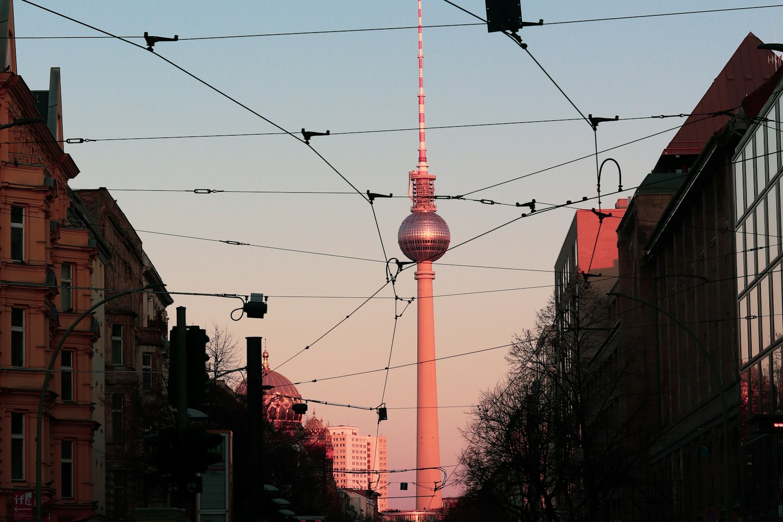 Berlin skyline with the television tower