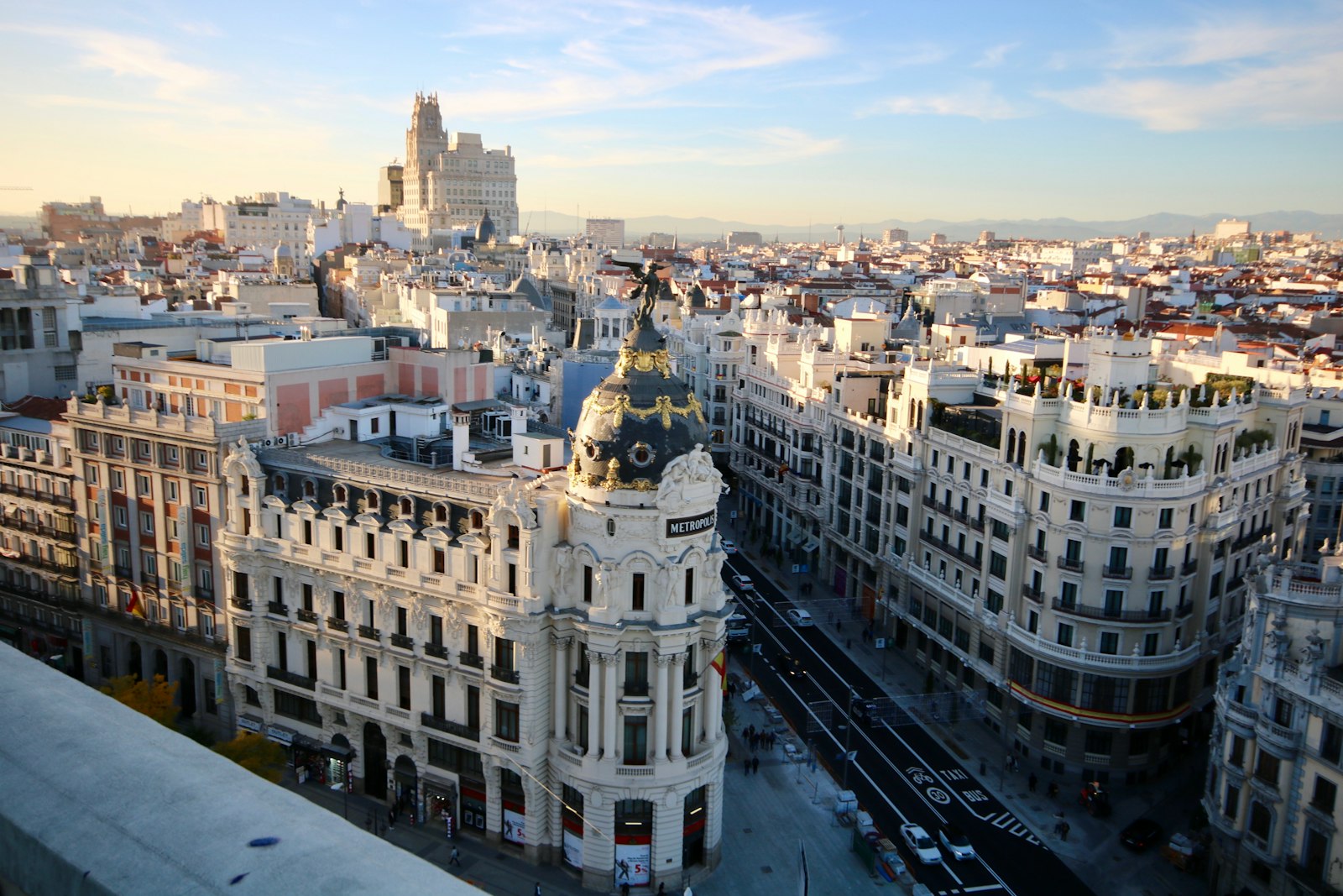 Madrid skyline