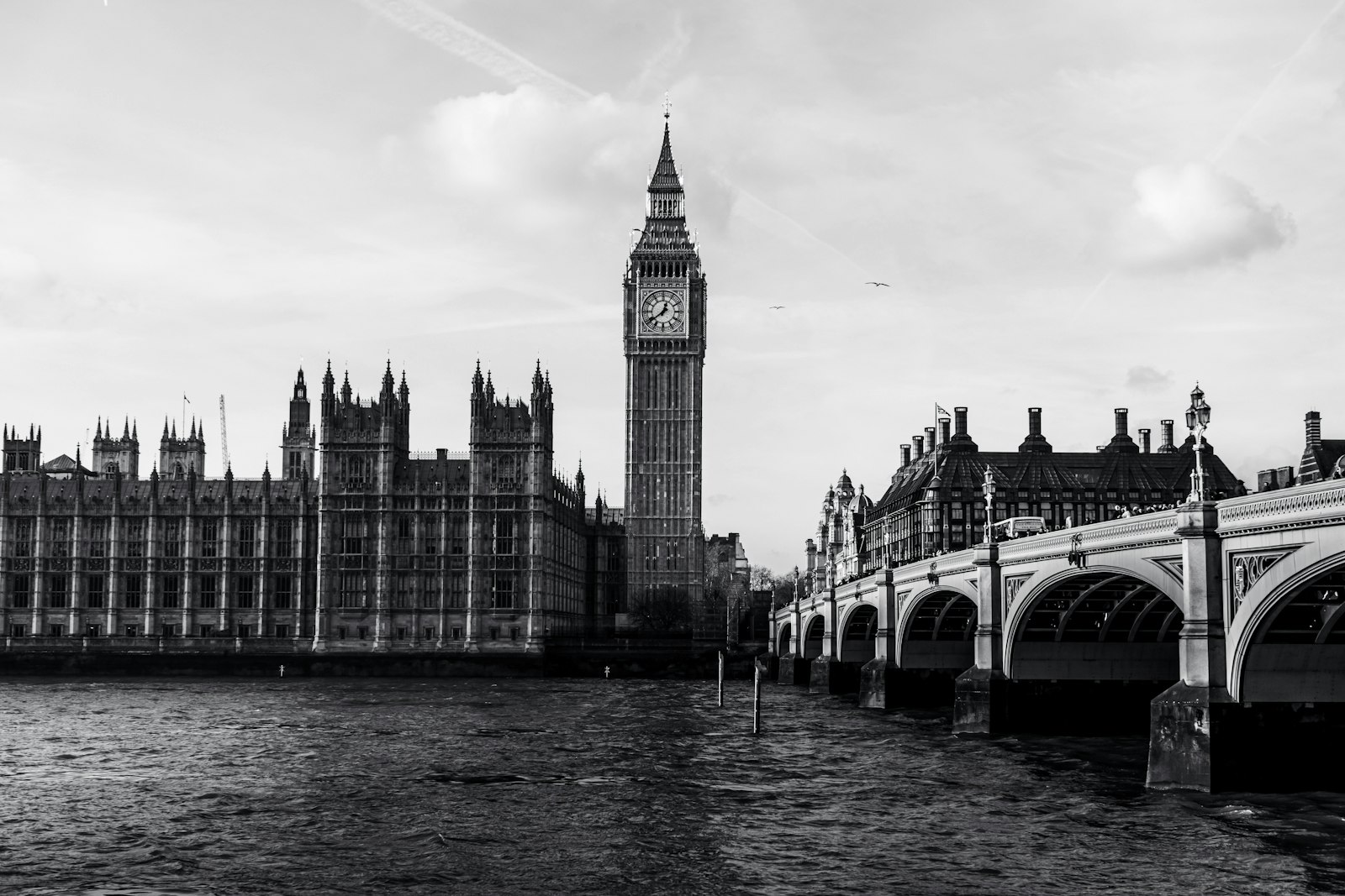 London skyline with Big Ben