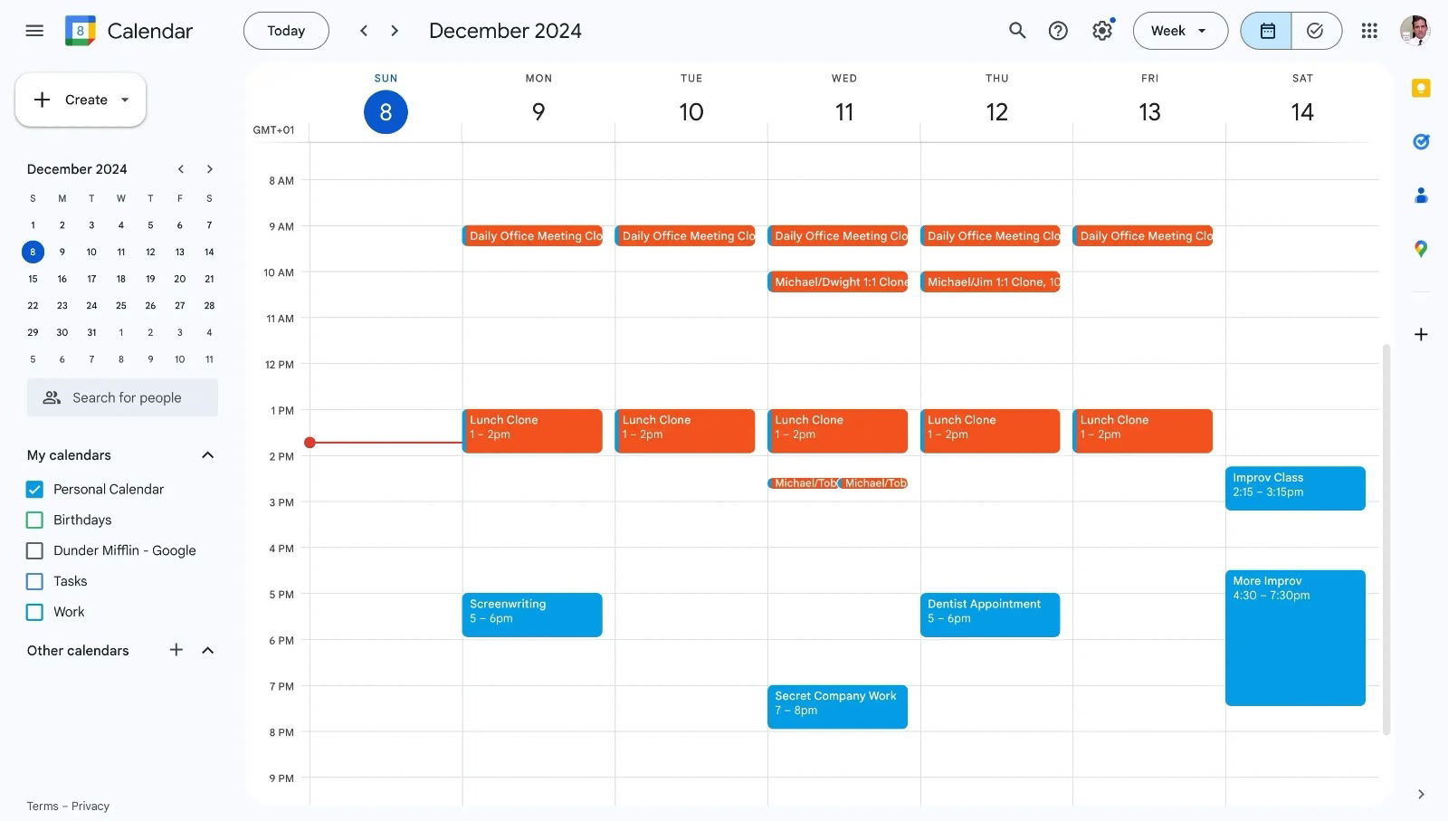 Démo du routage des appels basé sur le calendrier