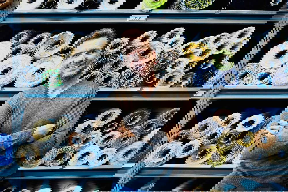 Interieur eines Modegeschäfts