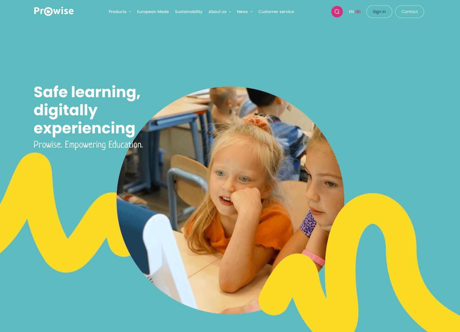 Prowise website