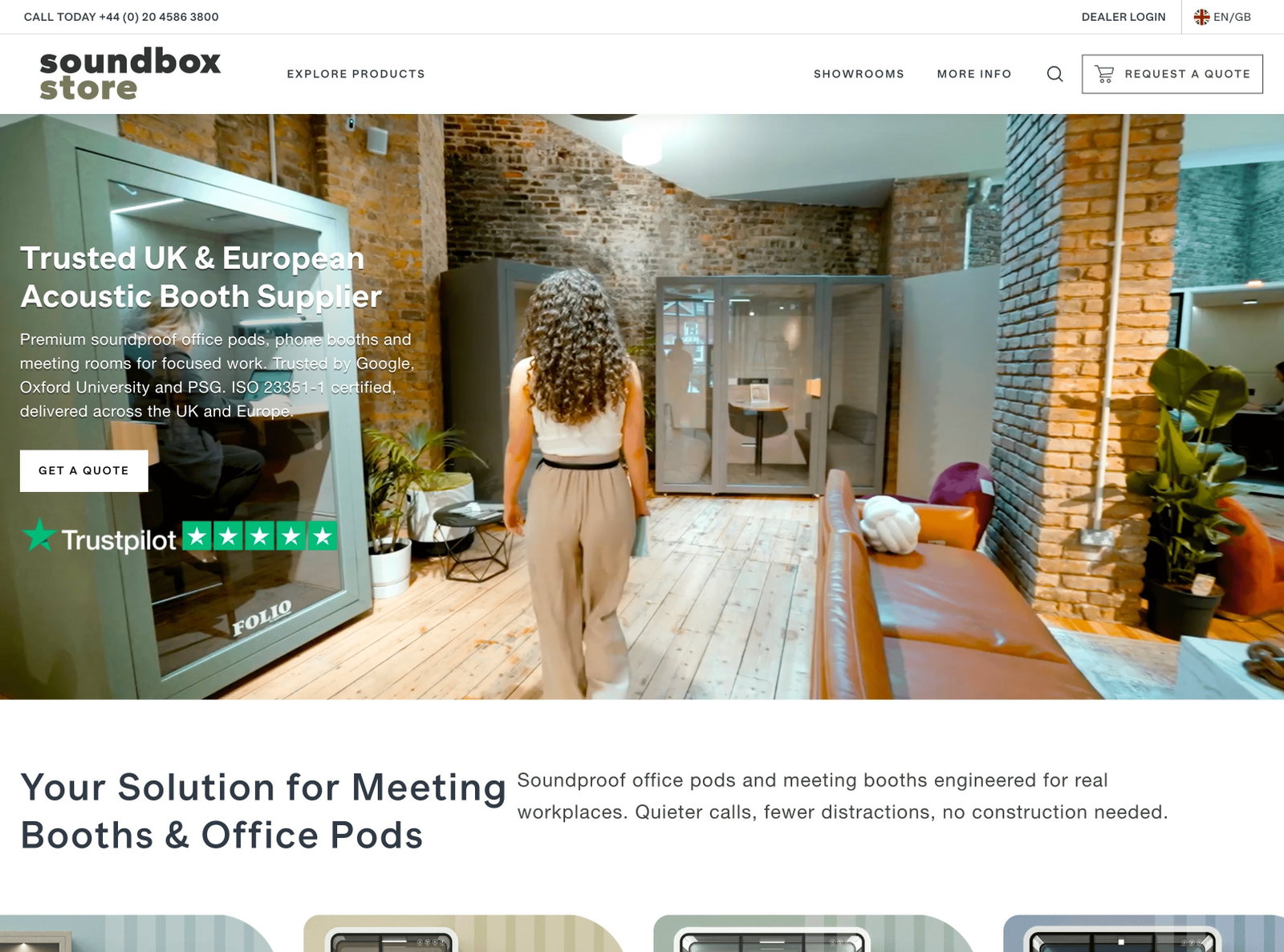 SoundBoxStore.com website