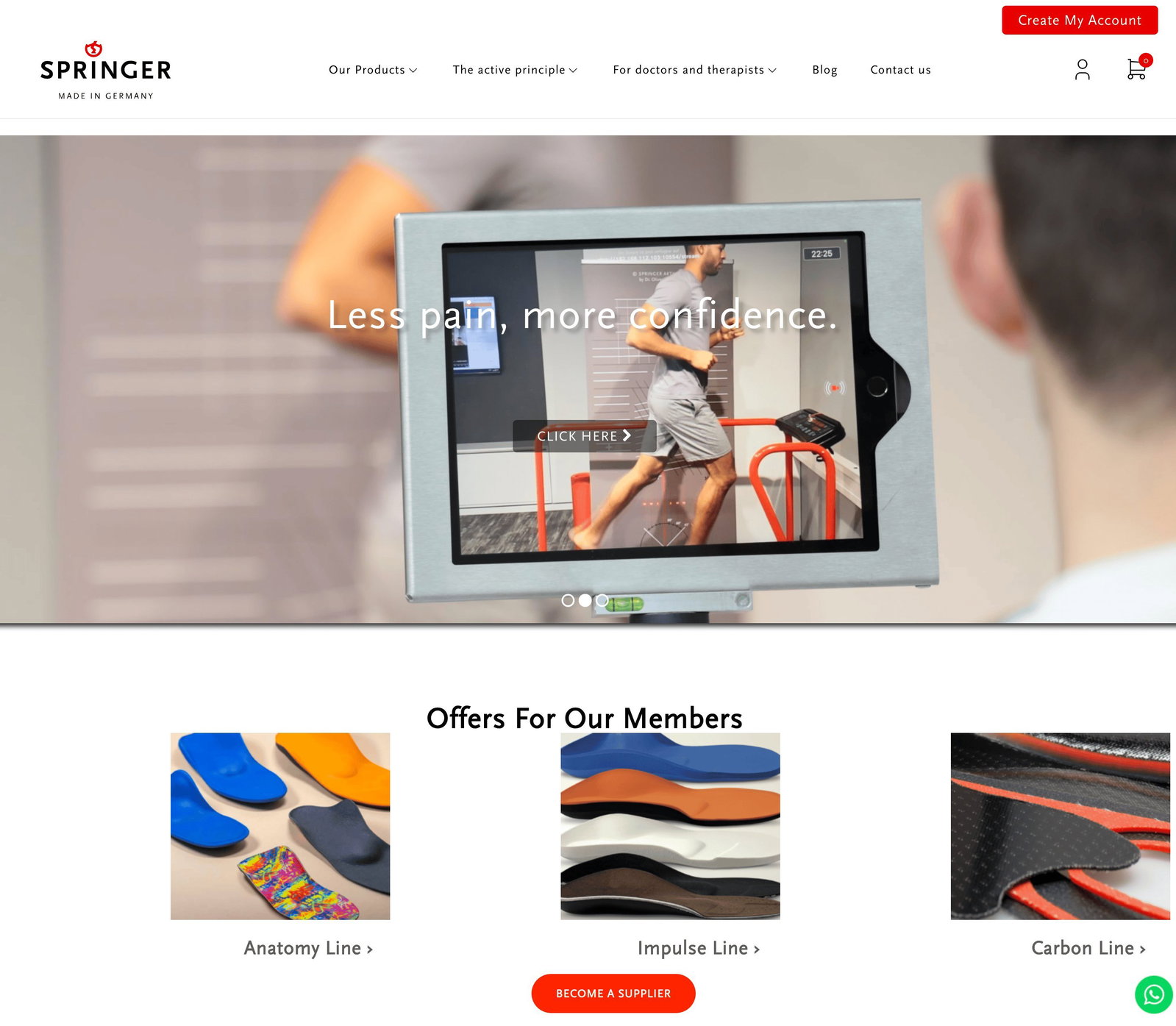 Springer.one website